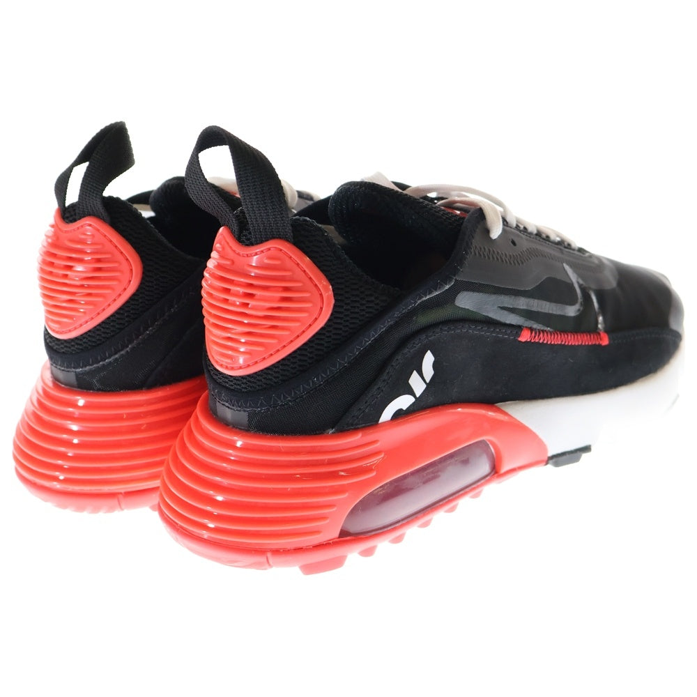 NIKE(ナイキ) ×ATMOS AIR MAX 2090 SP DUCK CAMO アトモス エアマックス2090 ダックカモ ローカットスニーカー ブラック/レッド US8/26cm CU9174-600