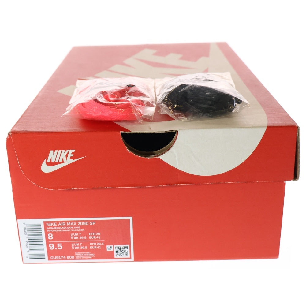 NIKE(ナイキ) ×ATMOS AIR MAX 2090 SP DUCK CAMO アトモス エアマックス2090 ダックカモ ローカットスニーカー ブラック/レッド US8/26cm CU9174-600