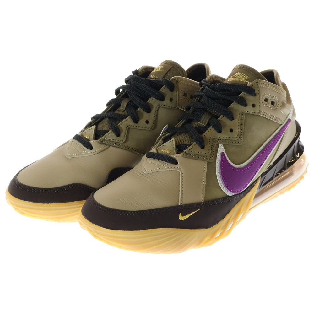 NIKE(ナイキ) ×ATMOS LEBRON 18 LOW NRG VIOTECH アトモス レブロン18 バイオテック ローカットスニーカー ブラウン US8.5/26.5cm CW3153-200