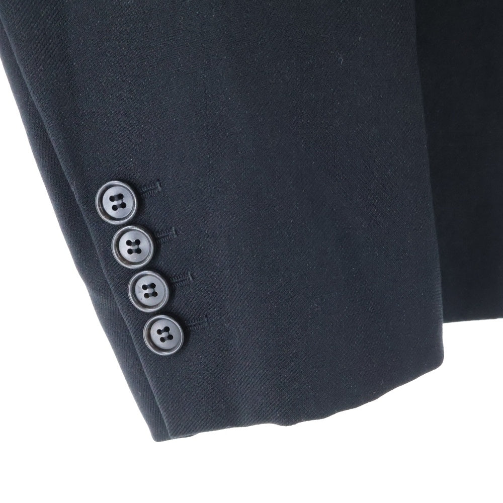 Dior HOMME(ディオールオム) 07AW エディ期 イタリア製 ウール シングル テーラードジャケット ブラック 7H3170080325