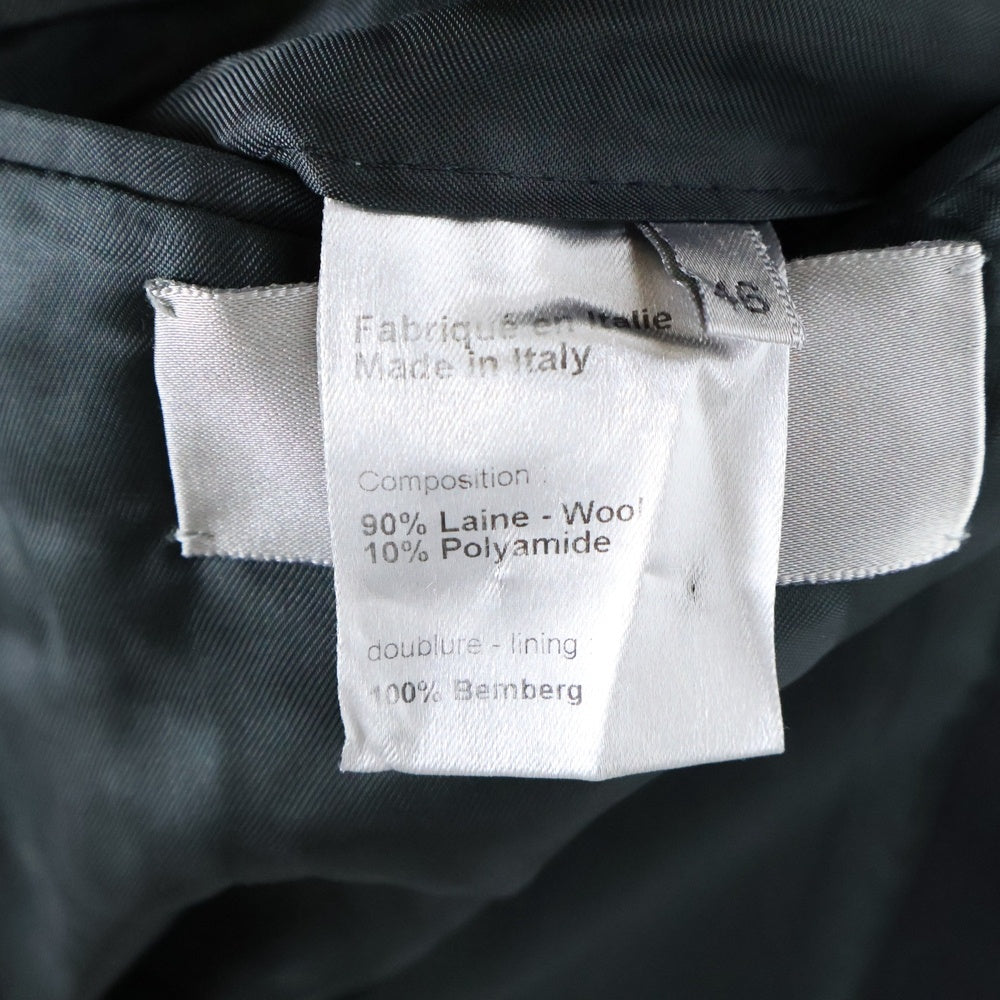 Dior HOMME(ディオールオム) 07AW エディ期 イタリア製 ウール シングル テーラードジャケット ブラック 7H3170080325