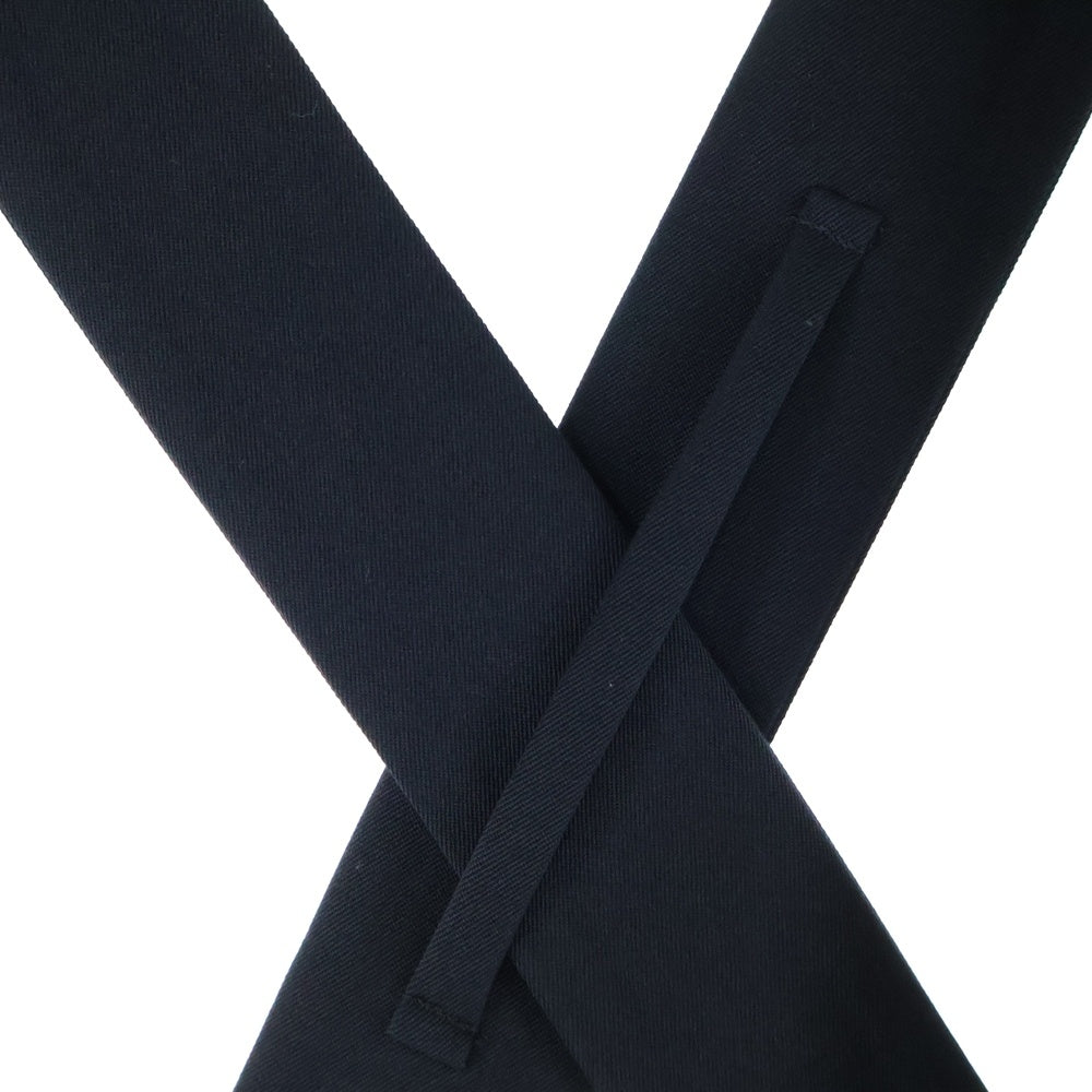 COMME des GARCONS(コムデギャルソン) 15SS AD2014 ウエストカットオフデザイン ウール サロペット ブラック GO-U004