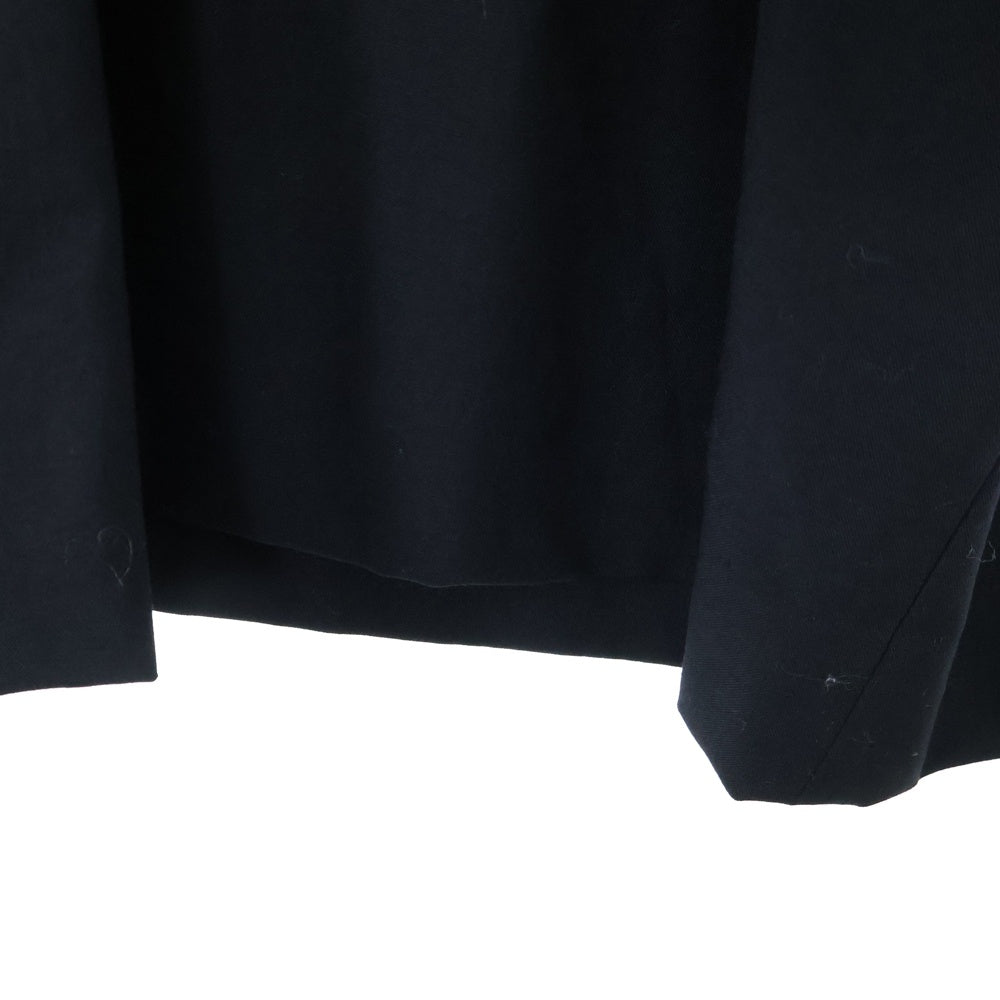 COMME des GARCONS HOMME PLUS(コムデギャルソンオムプリュス) 21SS AD2020 アシンメトリー サスペンダー ショート ウールパンツ ブラック PG-P052
