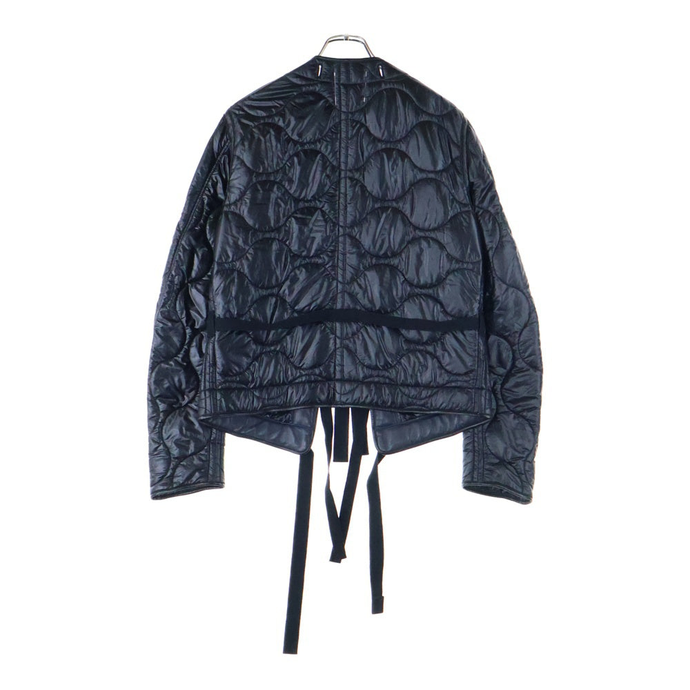 TAKAHIROMIYASHITA The SoloIst.(タカヒロミヤシタザソロイスト) 17AW レザー切替 キルティング ライナージャケット ブラック sj.0025AW17