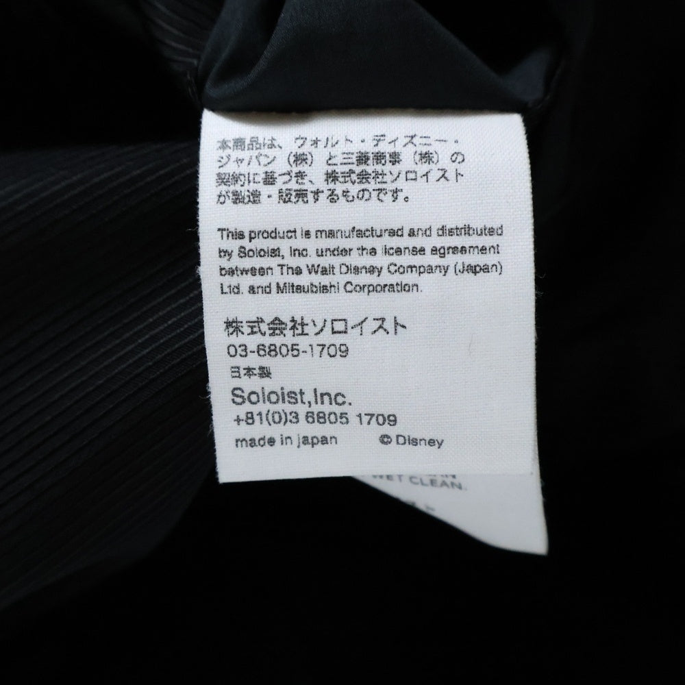 TAKAHIROMIYASHITA The SoloIst.(タカヒロミヤシタザソロイスト) 20SS 総柄 ダブルラペル 2B ウール テーラードジャケット ブラック sj.0001SS20
