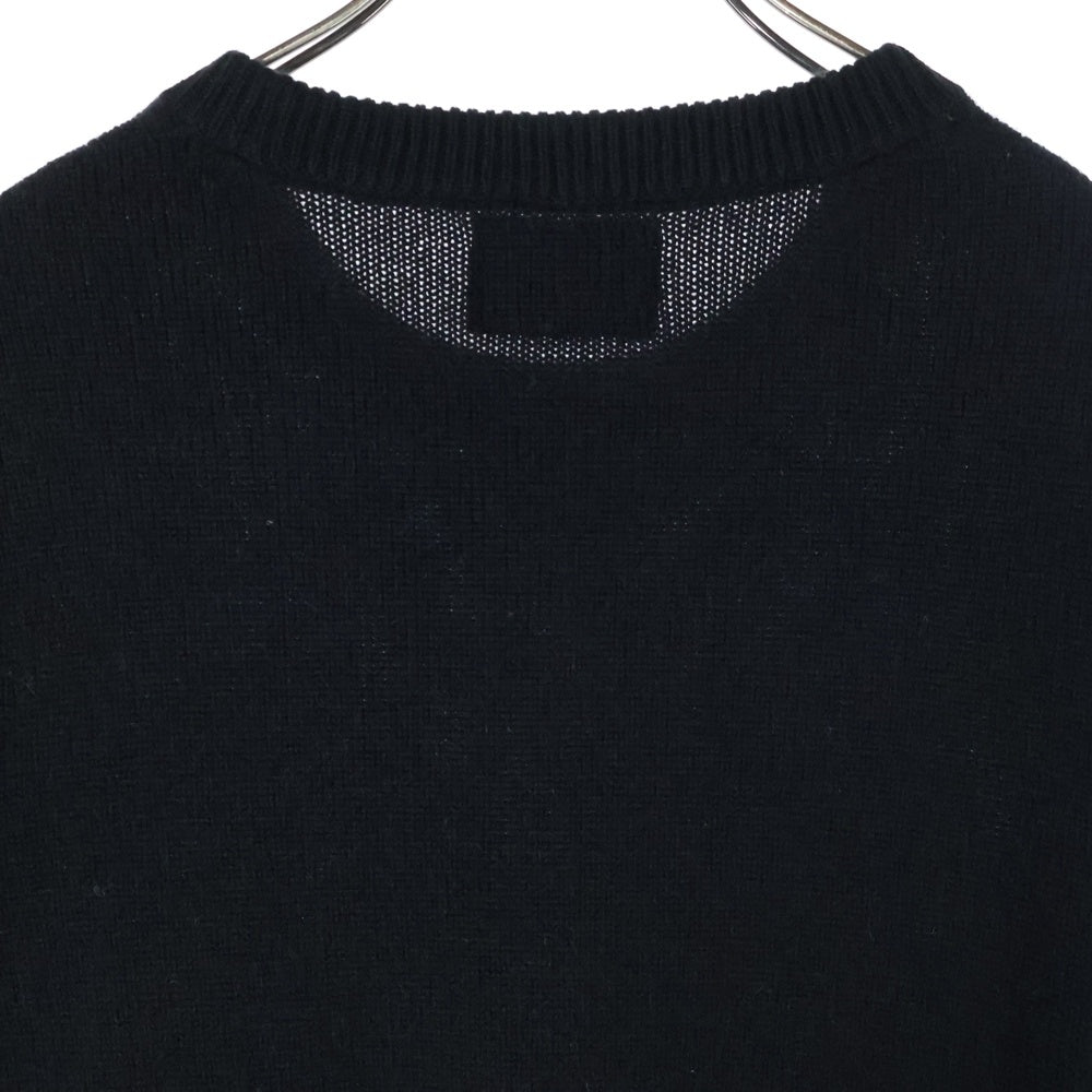 NUMBER (N)INE(ナンバーナイン) 06AW NOIR期 カシミヤ クルーネック ニット セーター ブラック F06-NK007