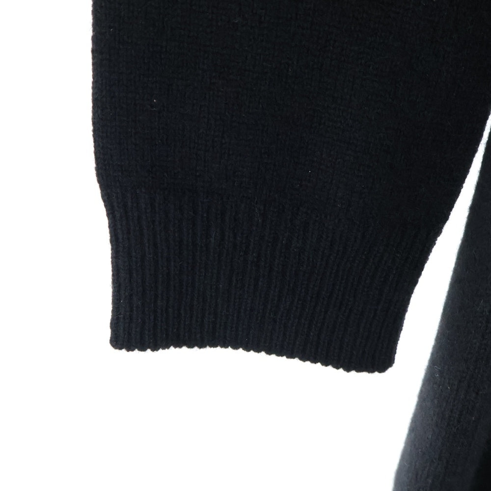 NUMBER (N)INE(ナンバーナイン) 06AW NOIR期 カシミヤ クルーネック ニット セーター ブラック F06-NK007