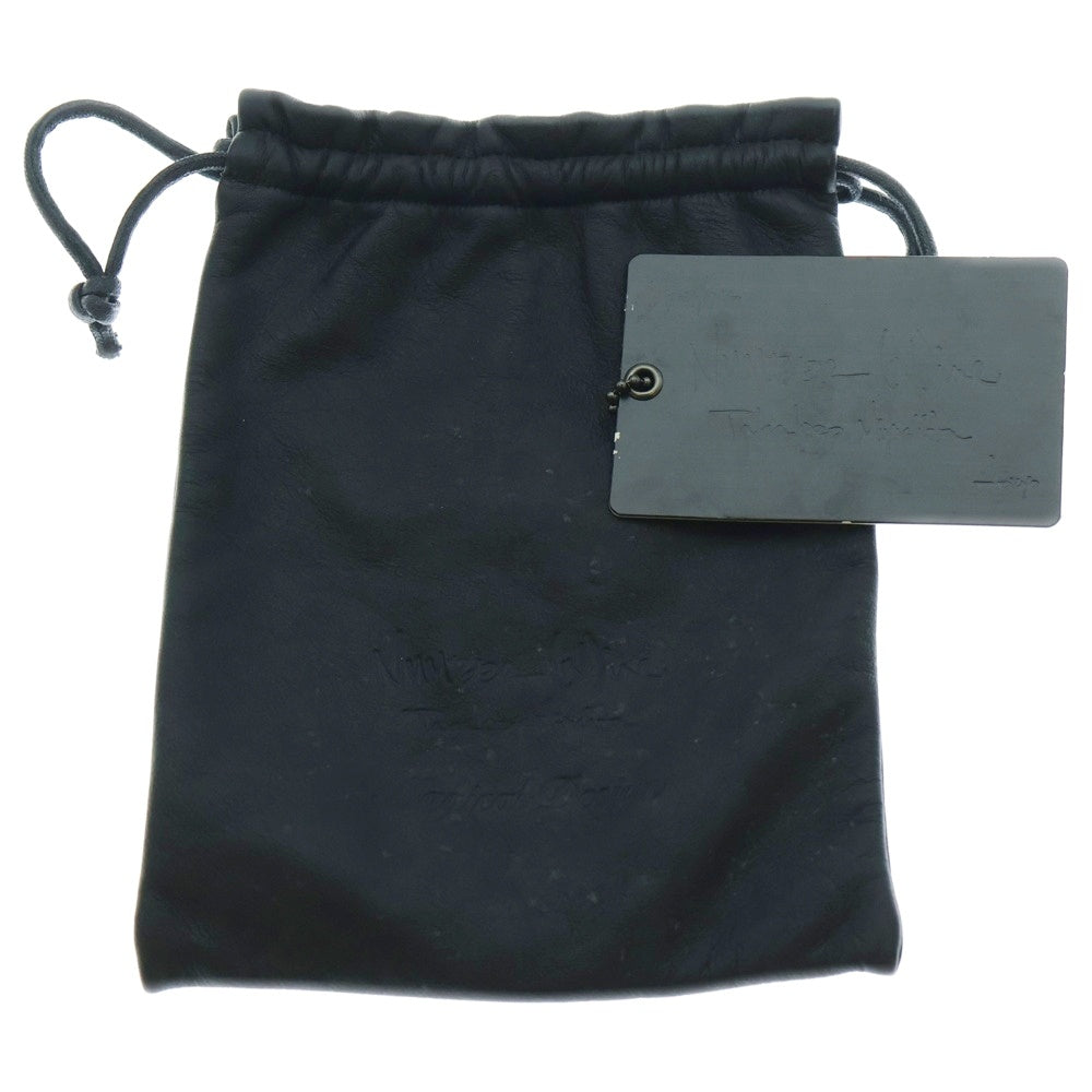 NUMBER (N)INE(ナンバーナイン) ×MAGICAL DESIGN マジカルデザイン スカルモチーフ ループタイ ネックレス ブラック/シルバー NM-F7007