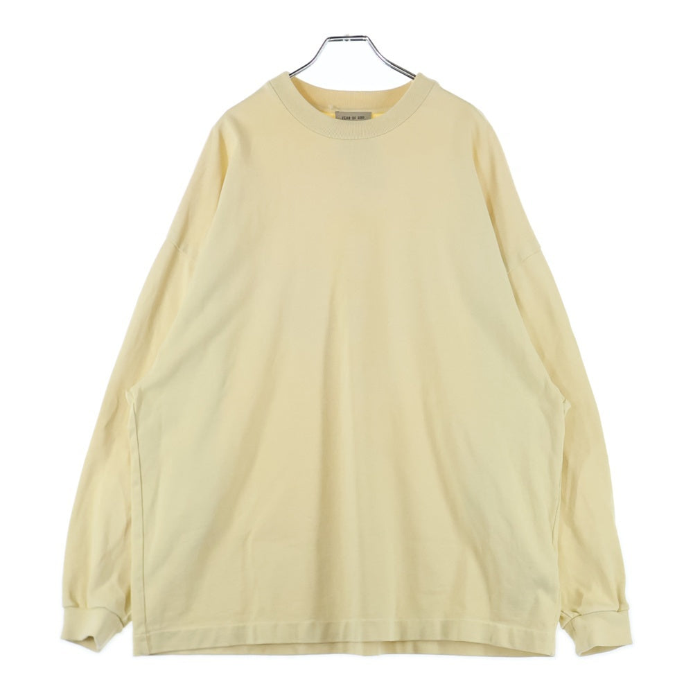 FEAR OF GOD(フィアオブゴッド) AIRBRUSH 8 SS TEE エアブラシ ビックシルエット オーバーサイズ クルーネック コットン 半袖Tシャツ カットソー イエロー