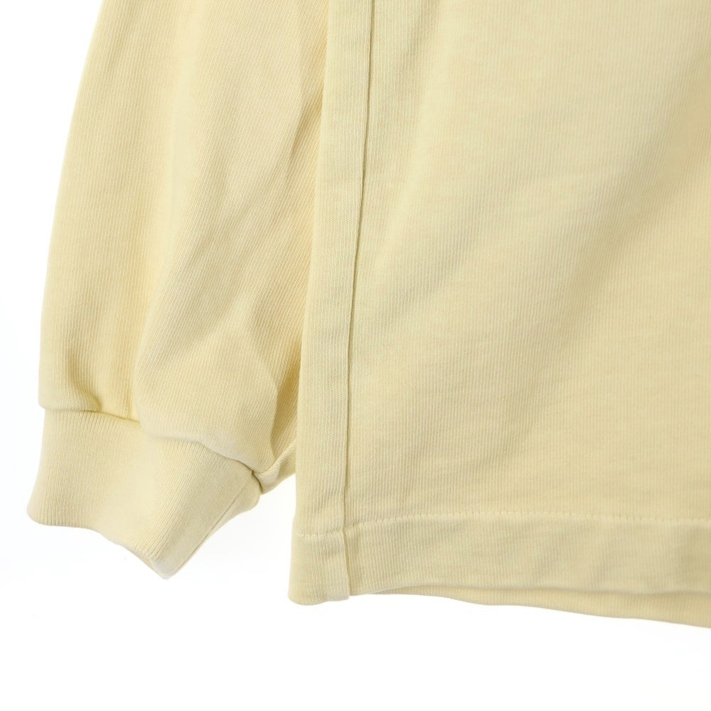 FEAR OF GOD(フィアオブゴッド) AIRBRUSH 8 SS TEE エアブラシ ビックシルエット オーバーサイズ クルーネック コットン 半袖Tシャツ カットソー イエロー