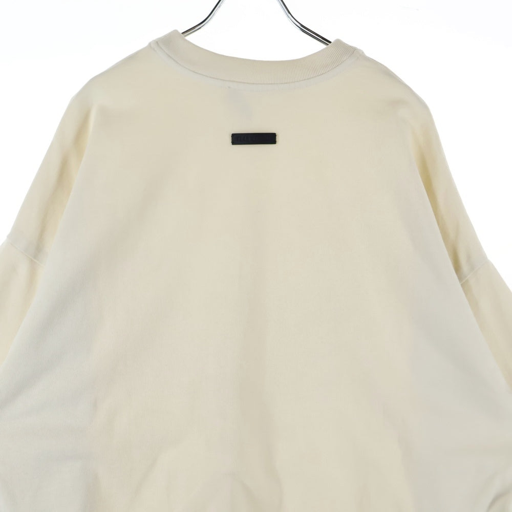 FEAR OF GOD(フィアオブゴッド) OVERSIZE COTTON TEE ビックシルエット オーバーサイズ クルーネック コットン 長袖Tシャツ カットソー ホワイト