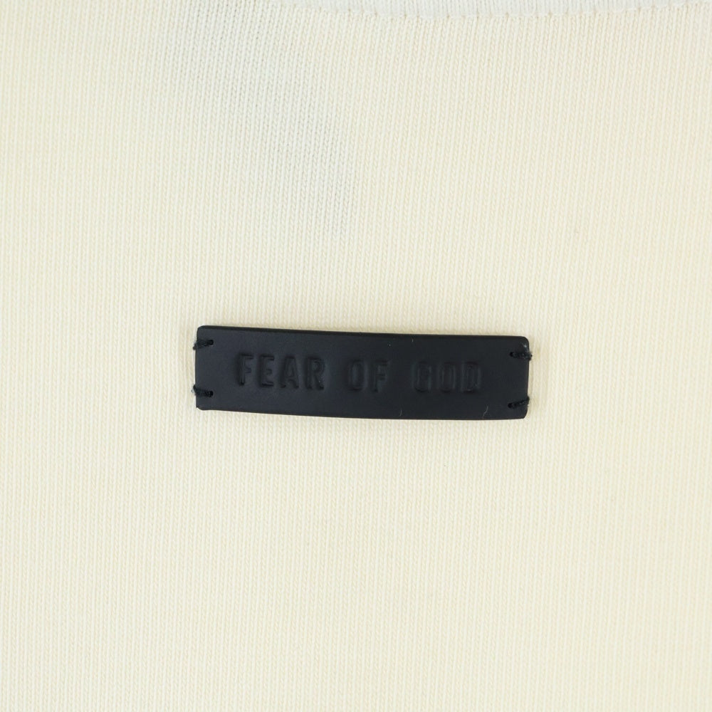 FEAR OF GOD(フィアオブゴッド) OVERSIZE COTTON TEE ビックシルエット オーバーサイズ クルーネック コットン 長袖Tシャツ カットソー ホワイト