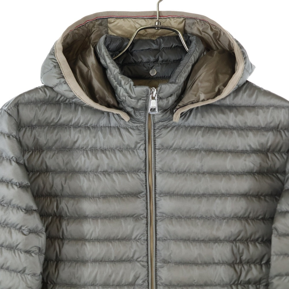 MONCLER(モンクレール) LIONEL リオネル フーデッド ライトダウンジャケット グレー 310914132799