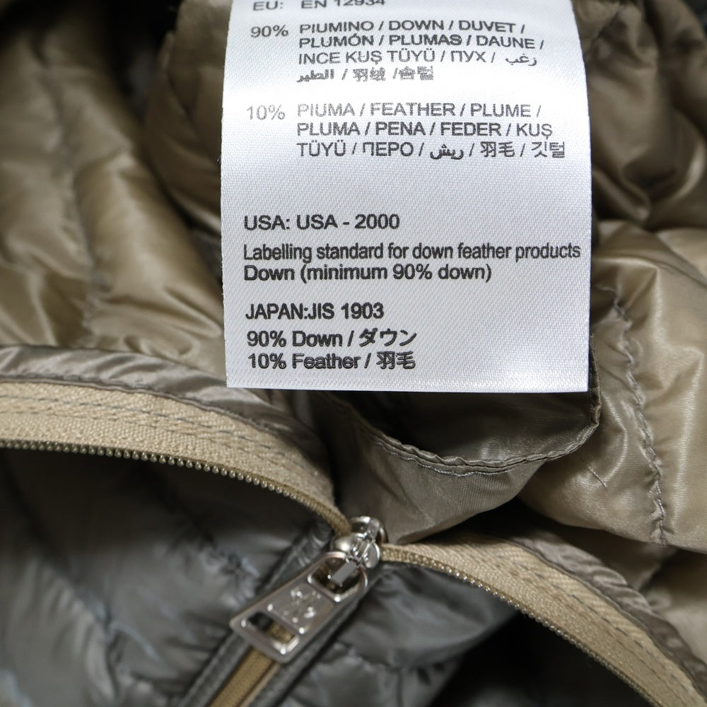 MONCLER(モンクレール) LIONEL リオネル フーデッド ライトダウンジャケット グレー 310914132799
