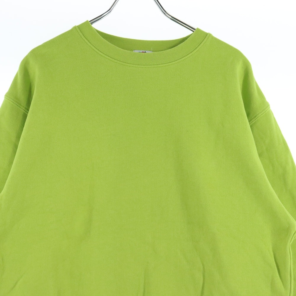 BEAMS BOY(ビームスボーイ) FRUIT OF THE LOOM別注 ピグメント クルーネックスウェット トレーナー グリーン レディース 13-13-0278-146