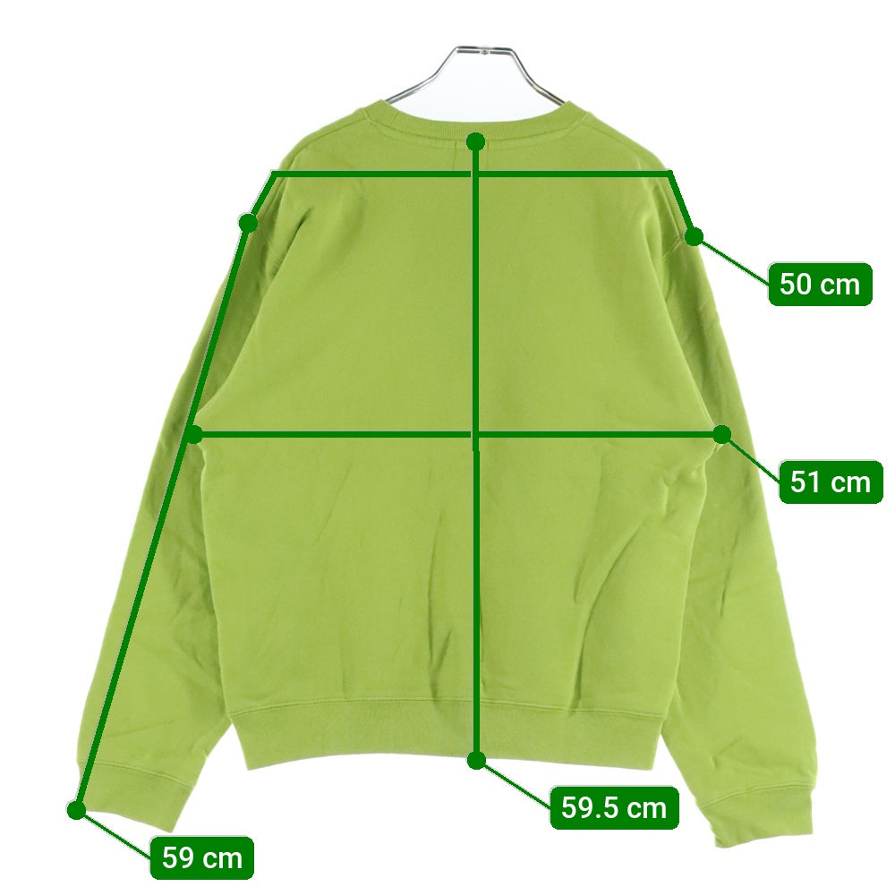 BEAMS BOY(ビームスボーイ) FRUIT OF THE LOOM別注 ピグメント クルーネックスウェット トレーナー グリーン レディース 13-13-0278-146