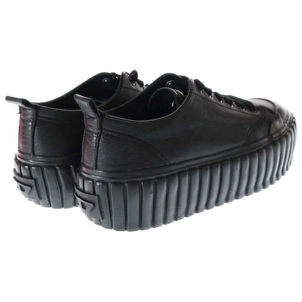 DIESEL(ディーゼル) S-HANAMI LOW W レザー厚底ローカットスニーカー ブラック レディース US7/24cm Y02828