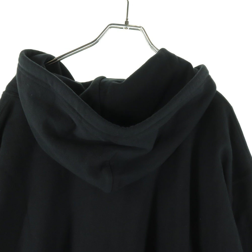 CHROME HEARTS(クロムハーツ) VRCT THERMAL FULL ZIP HOODIE 裏地サーマル アームロゴプリント ダガージップ スウェット ジップアップパーカー ブラック/ブルー