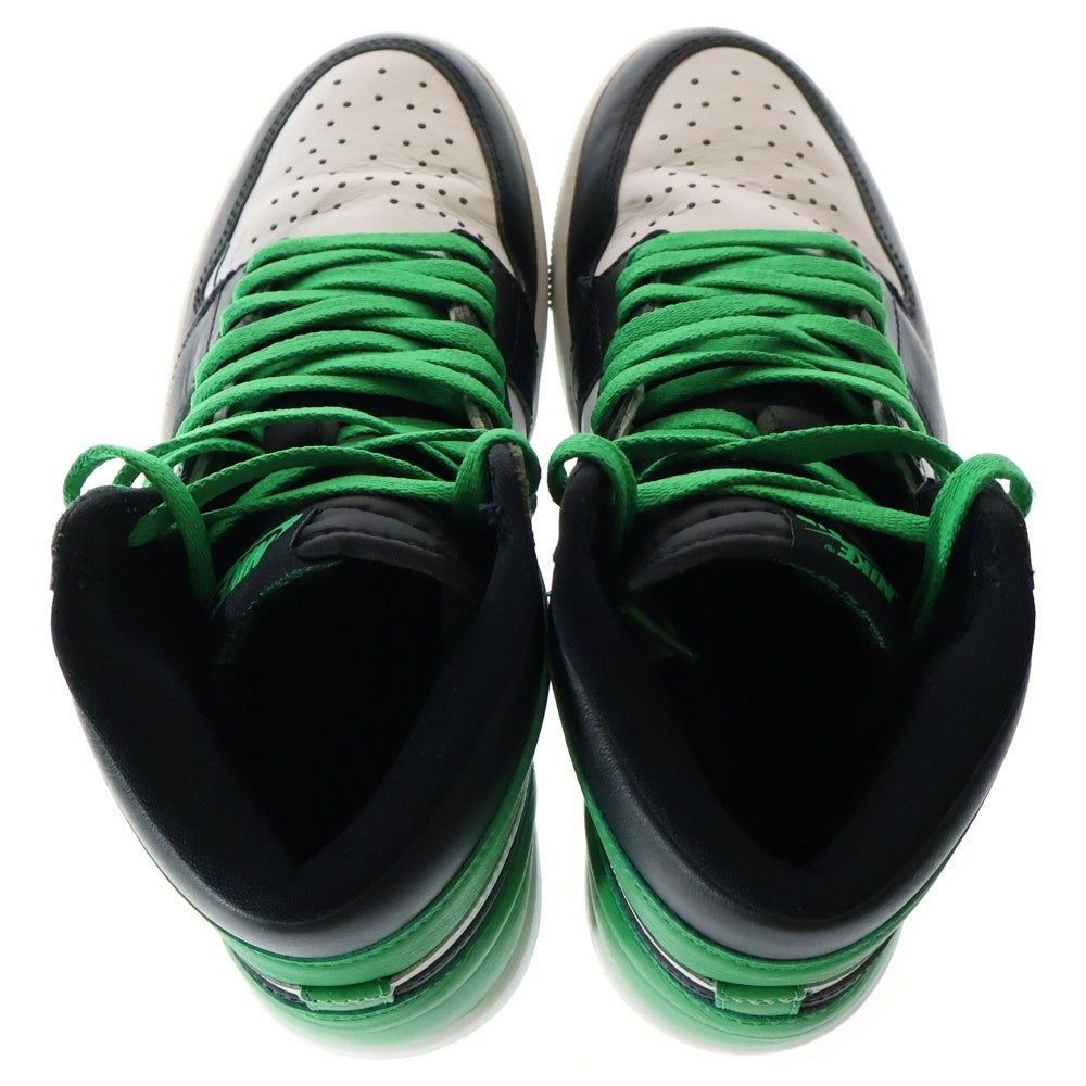 NIKE(ナイキ) AIR JORDAN 1 RETRO HIGH OG LUCKY GREEN エアジョーダン レトロ ラッキーグリーン ハイカットスニーカー グリーン/ホワイト US8.5/26.5cm DZ5485-031