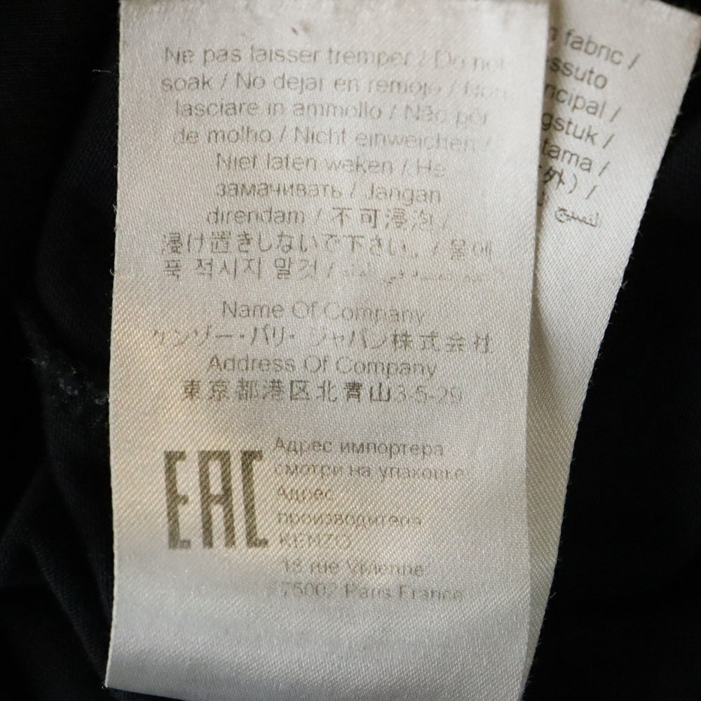 KENZO(ケンゾー) GRADIENT TIGER T-SHIRT グレイディエント タイガー グラフィック クルーネック カットソー 半袖Tシャツ ブラック F962TS8134YE