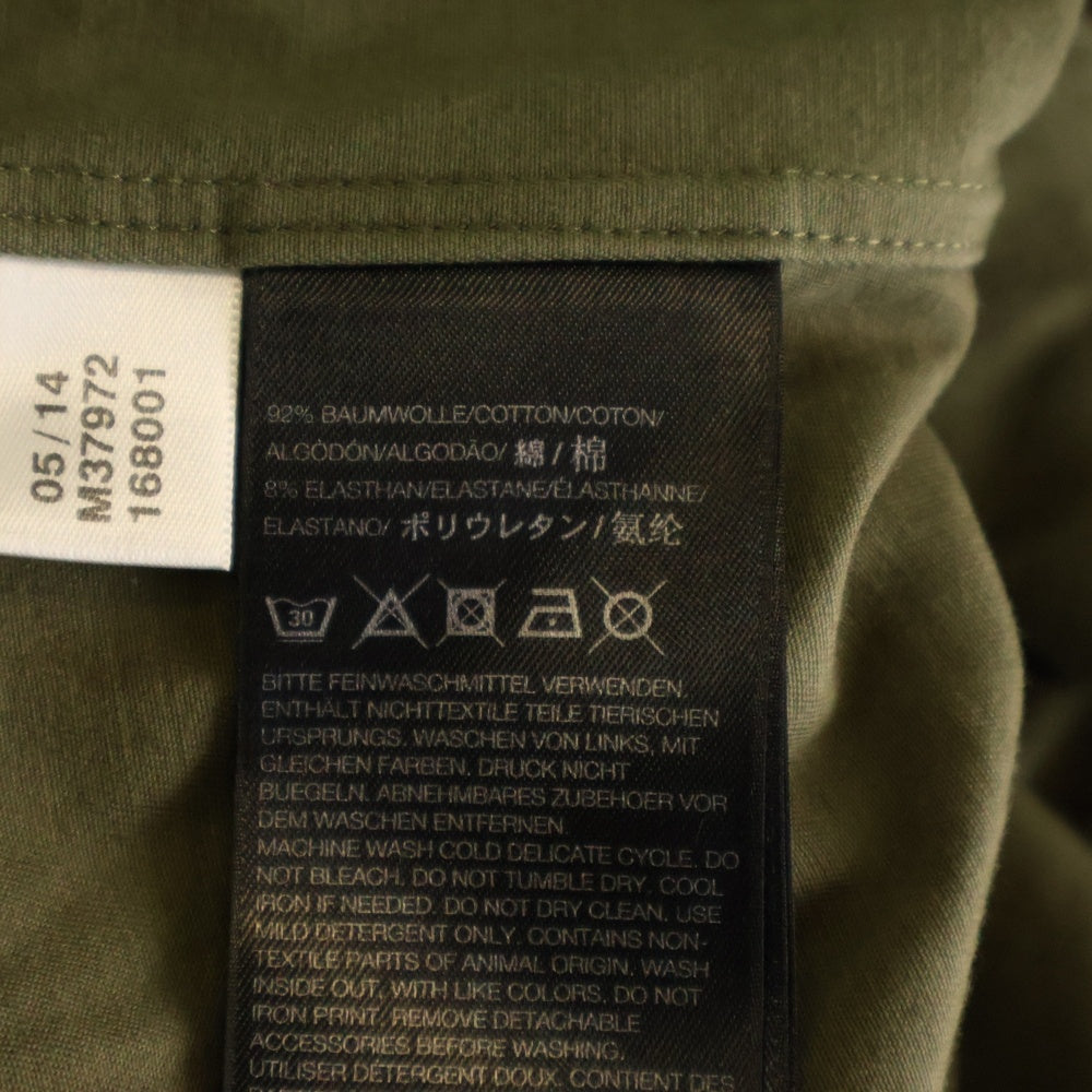 Y-3(ワイスリー) オーバーサイズ 長袖 シャツ カーキ M37972