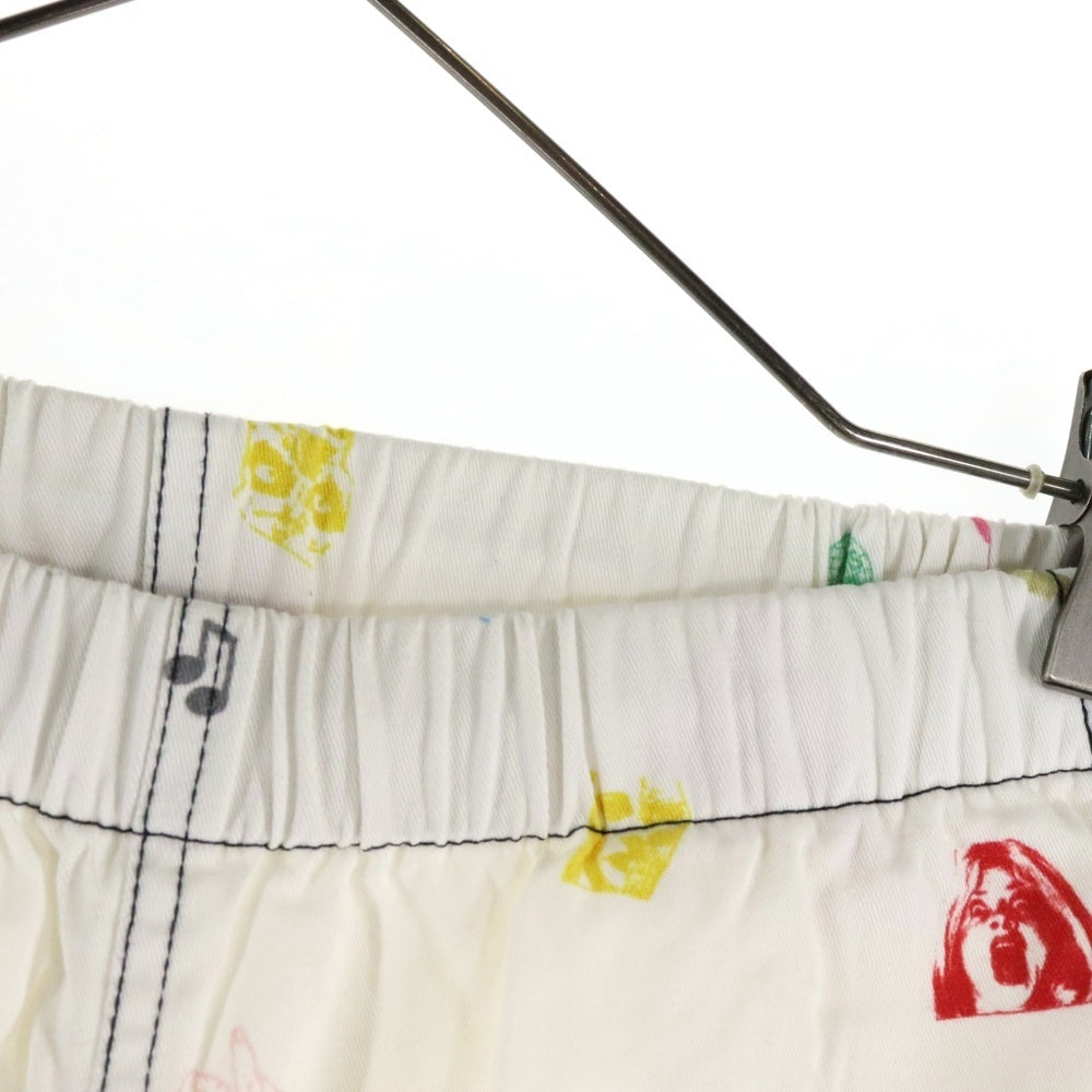 SUPREME(シュプリーム) 19SS Deep Space Skate Pant ディープ スペース 総柄 ドローストリング スケートパンツ ホワイト