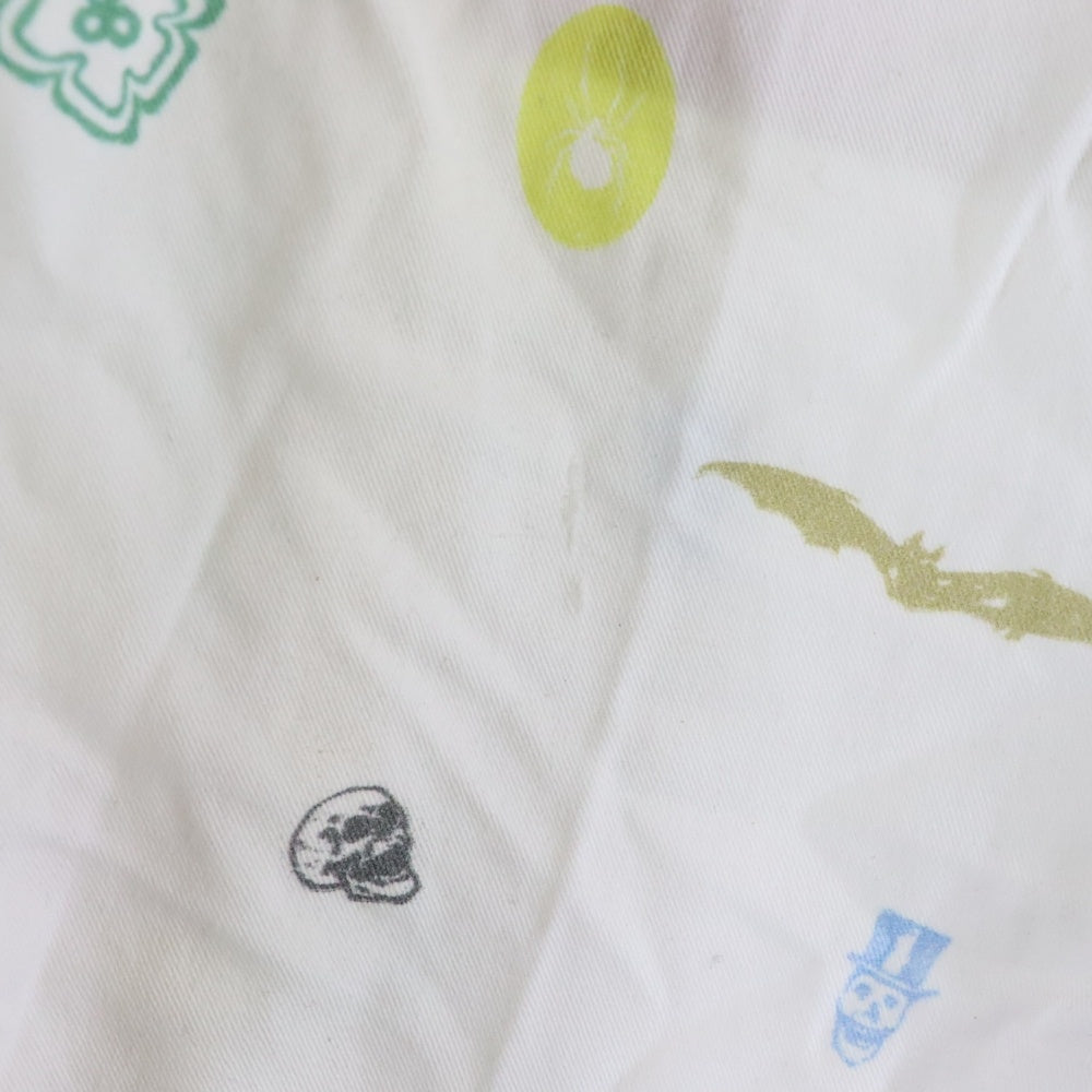 SUPREME(シュプリーム) 19SS Deep Space Skate Pant ディープ スペース 総柄 ドローストリング スケートパンツ ホワイト