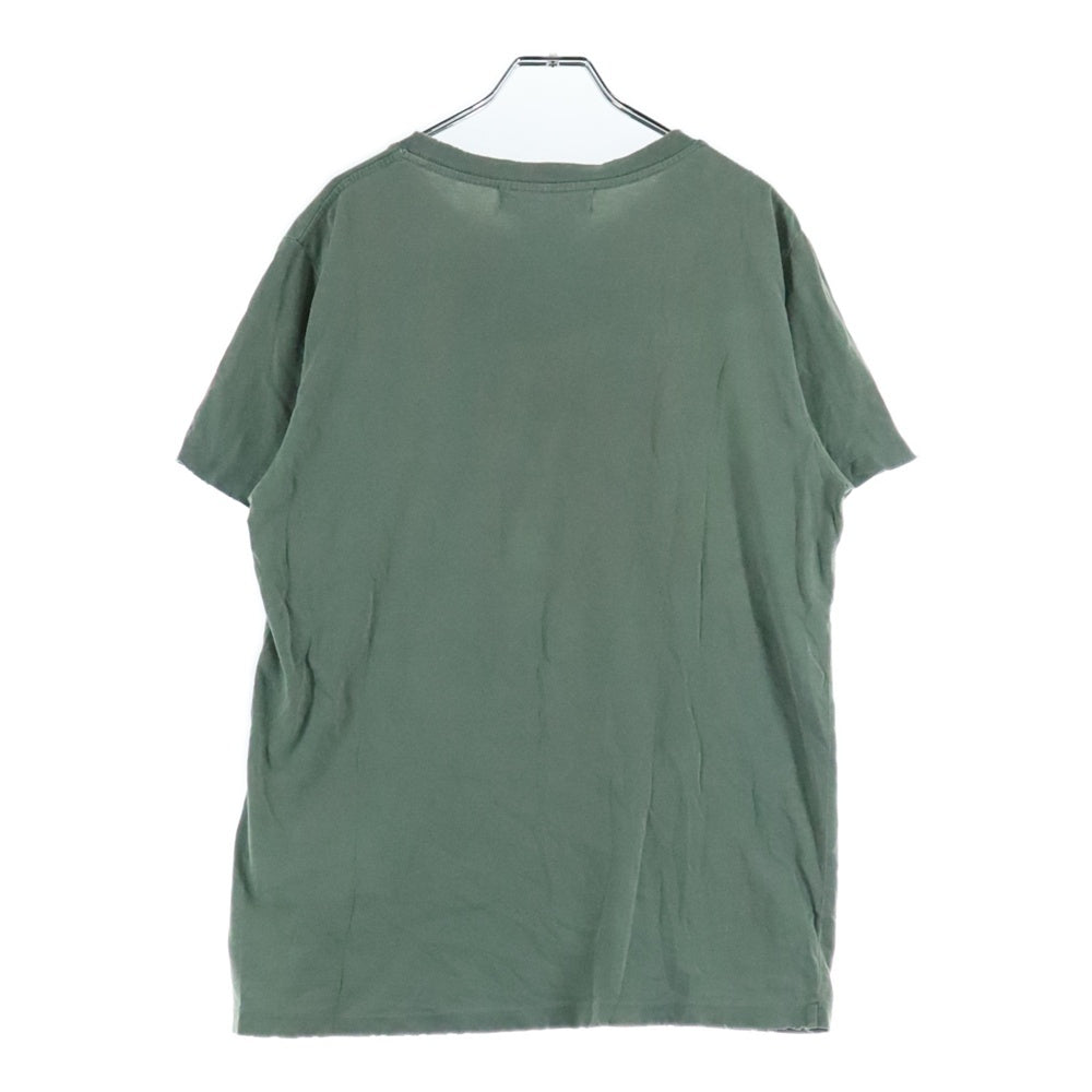 REMI RELIEF(レミ レリーフ) NEWYORKCITY ニューヨークシティー フロントロゴ クルーネック カットソー 半袖Tシャツ グリーン