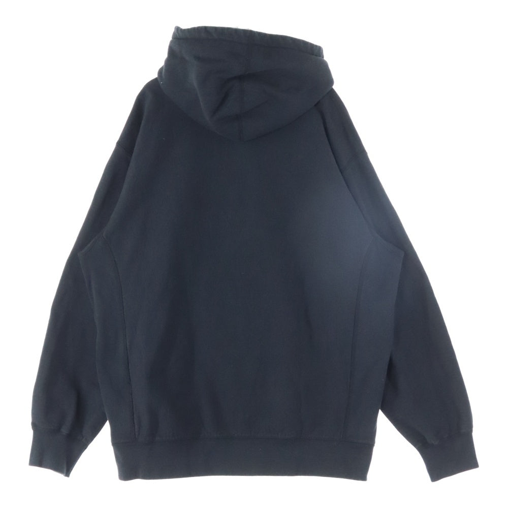 SUPREME(シュプリーム) 21SS ×KAWS Chalk Logo Hooded Sweatshirt カウズ チョークボックロゴ プルオーバー スウェット パーカー ブラック
