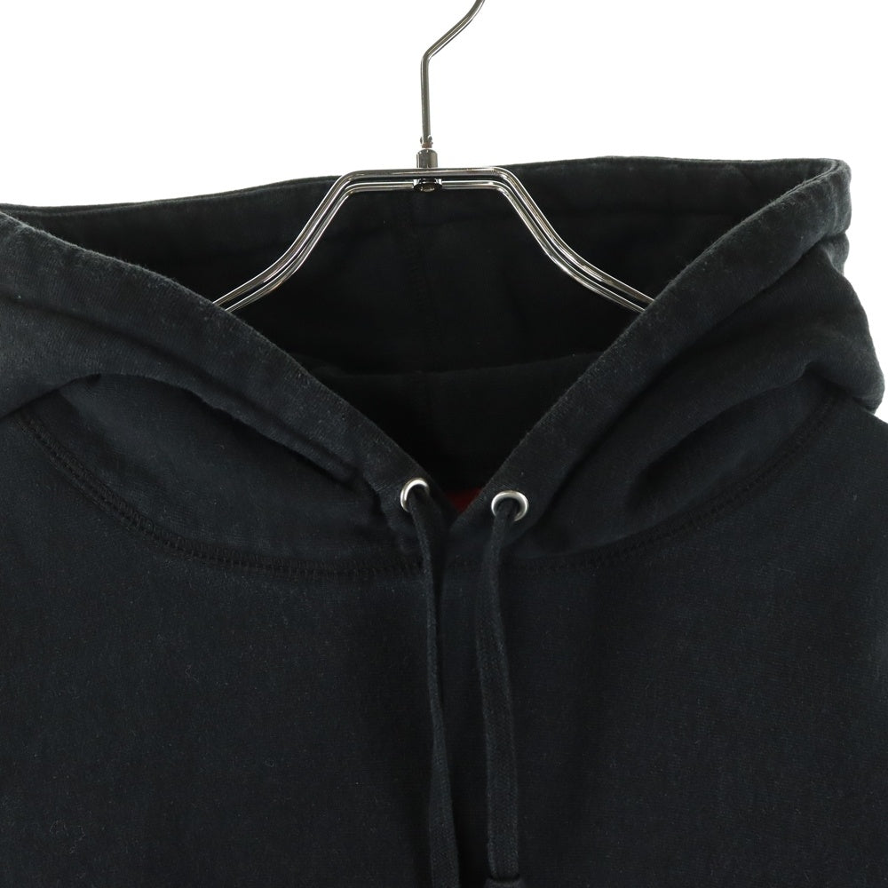 SUPREME(シュプリーム) 21SS ×KAWS Chalk Logo Hooded Sweatshirt カウズ チョークボックロゴ プルオーバー スウェット パーカー ブラック