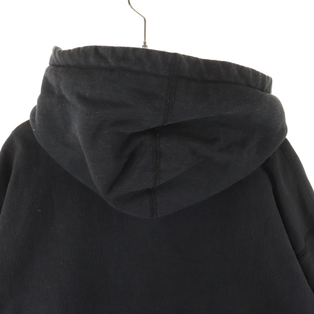 SUPREME(シュプリーム) 21SS ×KAWS Chalk Logo Hooded Sweatshirt カウズ チョークボックロゴ プルオーバー スウェット パーカー ブラック