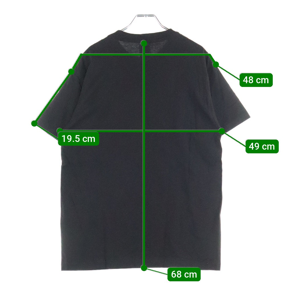 WACKO MARIA(ワコマリア) 25SS ×JAWS CREW NECK T-SHIRT ジョーズ クルーネック カットソー 半袖Tシャツ ブラック JAWS-WM-TEE01