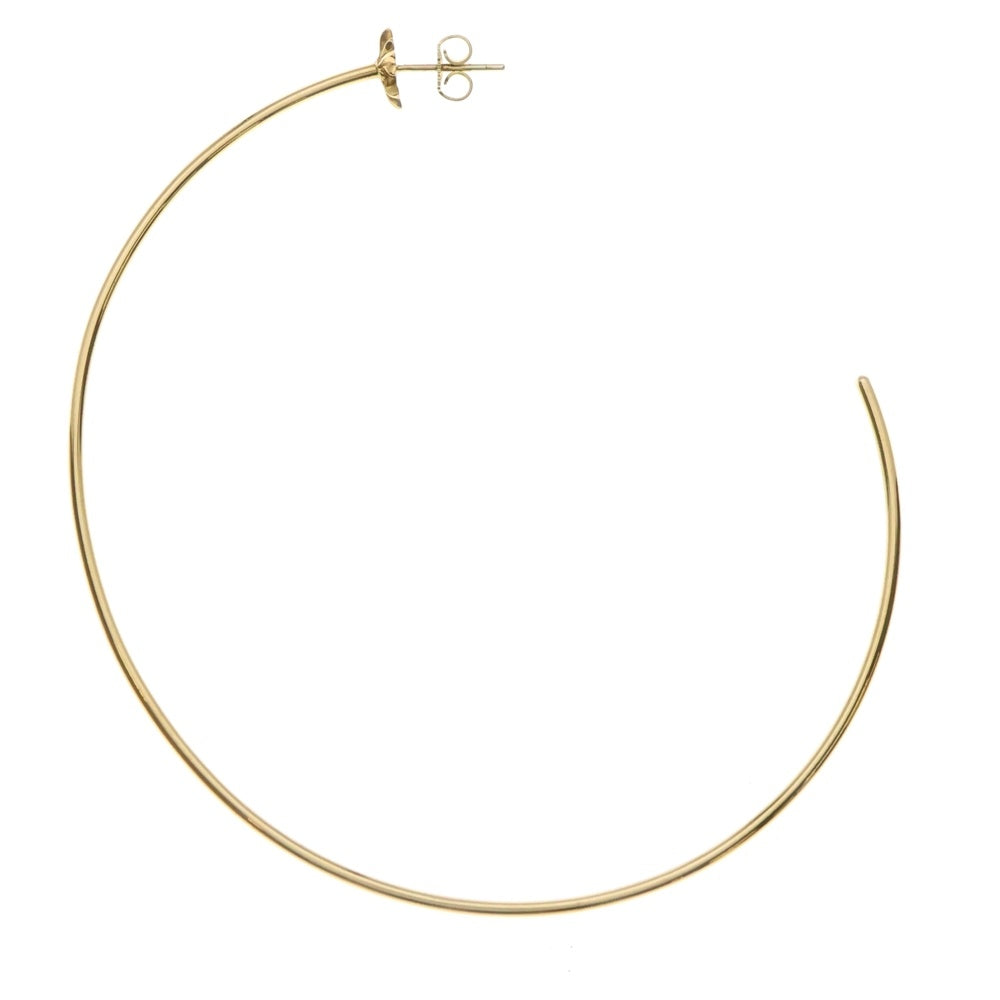 CHROME HEARTS(クロムハーツ) 22K HOOP CH PLS CHプラス フープピアス 2