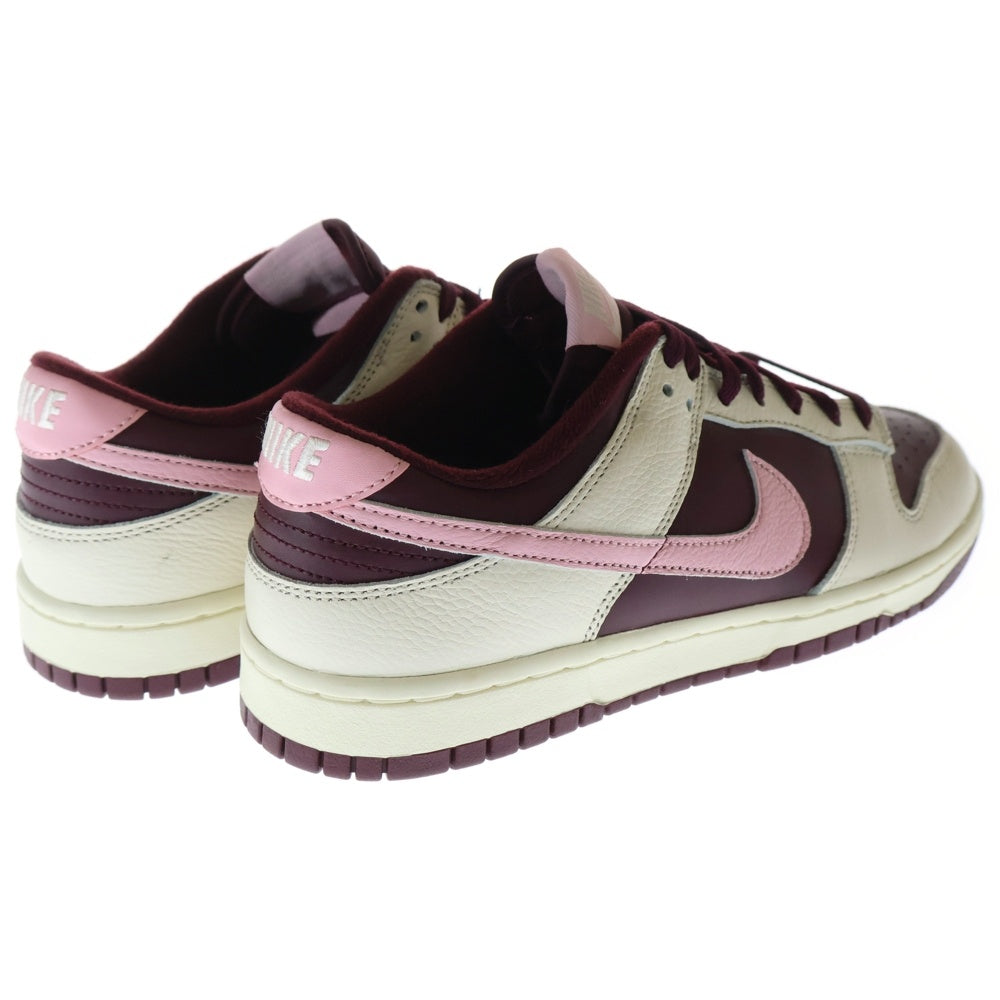 NIKE(ナイキ) DUNK LOW VALENTINE'S DAY ダンク バレンタインデー ローカットスニーカー ベージュ/バーガンディー US9.5/27.5cm DR9705-100