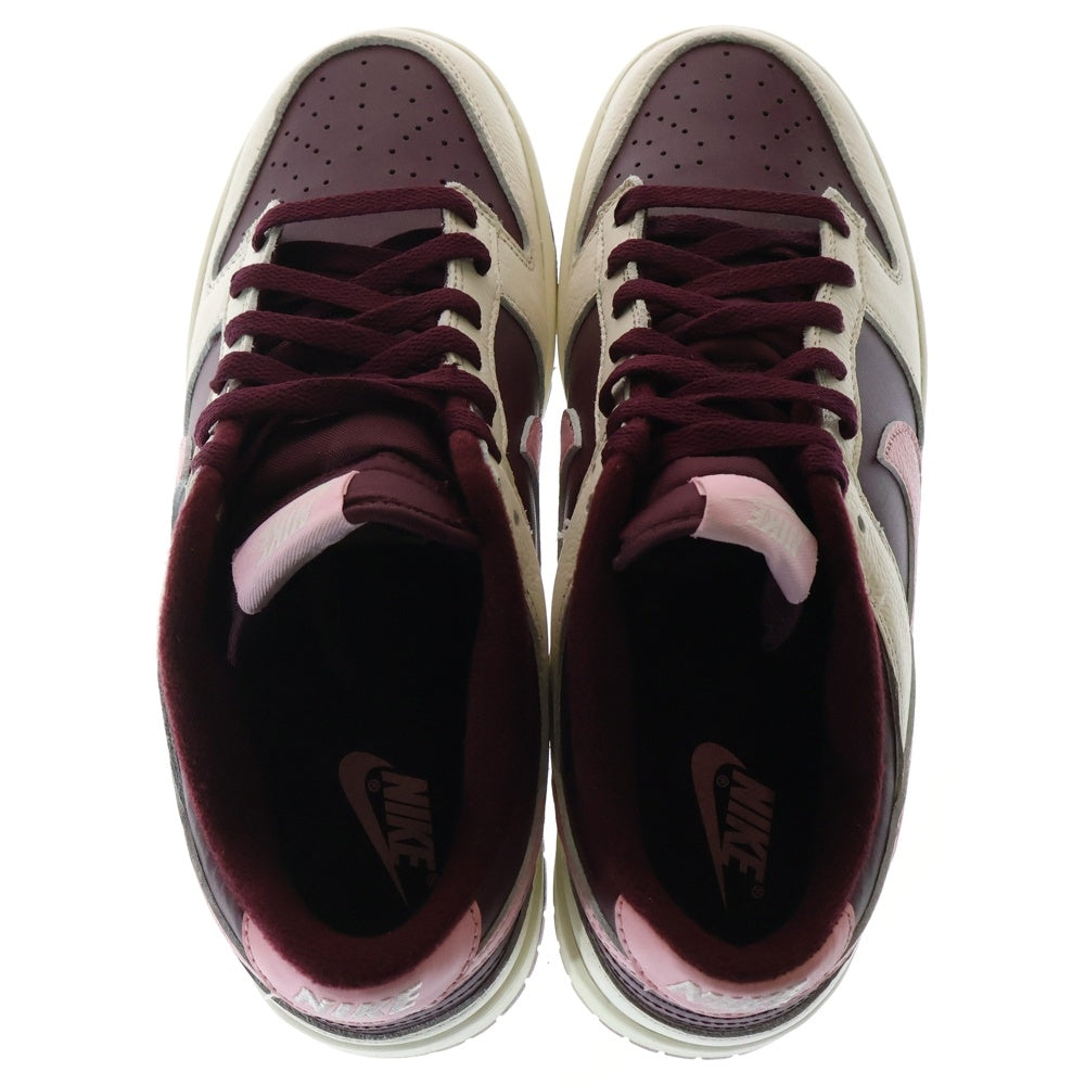 NIKE(ナイキ) DUNK LOW VALENTINE'S DAY ダンク バレンタインデー ローカットスニーカー ベージュ/バーガンディー US9.5/27.5cm DR9705-100