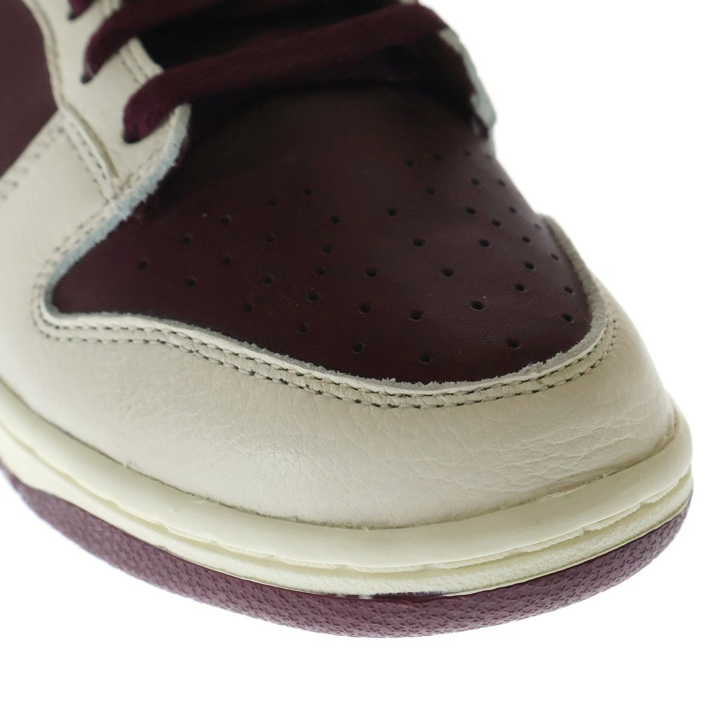 NIKE(ナイキ) DUNK LOW VALENTINE'S DAY ダンク バレンタインデー ローカットスニーカー ベージュ/バーガンディー US9.5/27.5cm DR9705-100