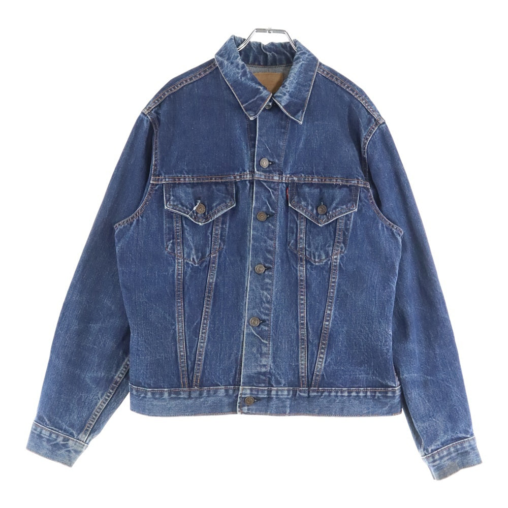 Levi's(リーバイス) 70S VINTAGE 70505 ヴィンテージ ビッグE 不均等V ボタン裏無 デニムトラッカージャケット インディゴ