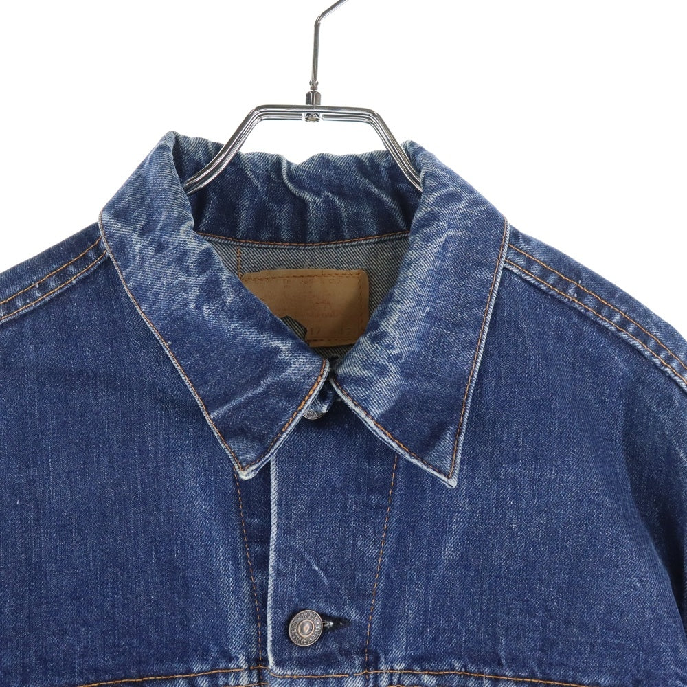 Levi's(リーバイス) 70S VINTAGE 70505 ヴィンテージ ビッグE 不均等V ボタン裏無 デニムトラッカージャケット インディゴ