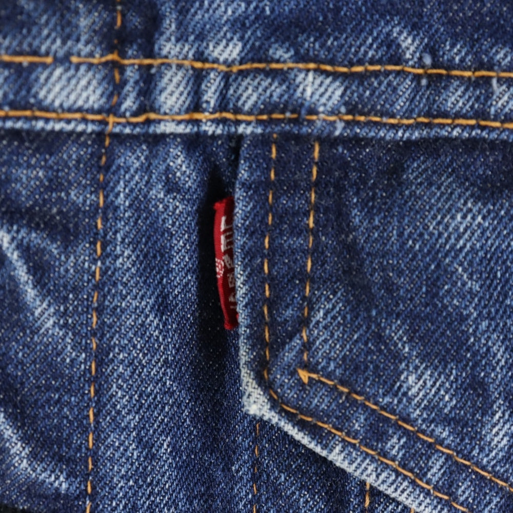 Levi's(リーバイス) 70S VINTAGE 70505 ヴィンテージ ビッグE 不均等V ボタン裏無 デニムトラッカージャケット インディゴ