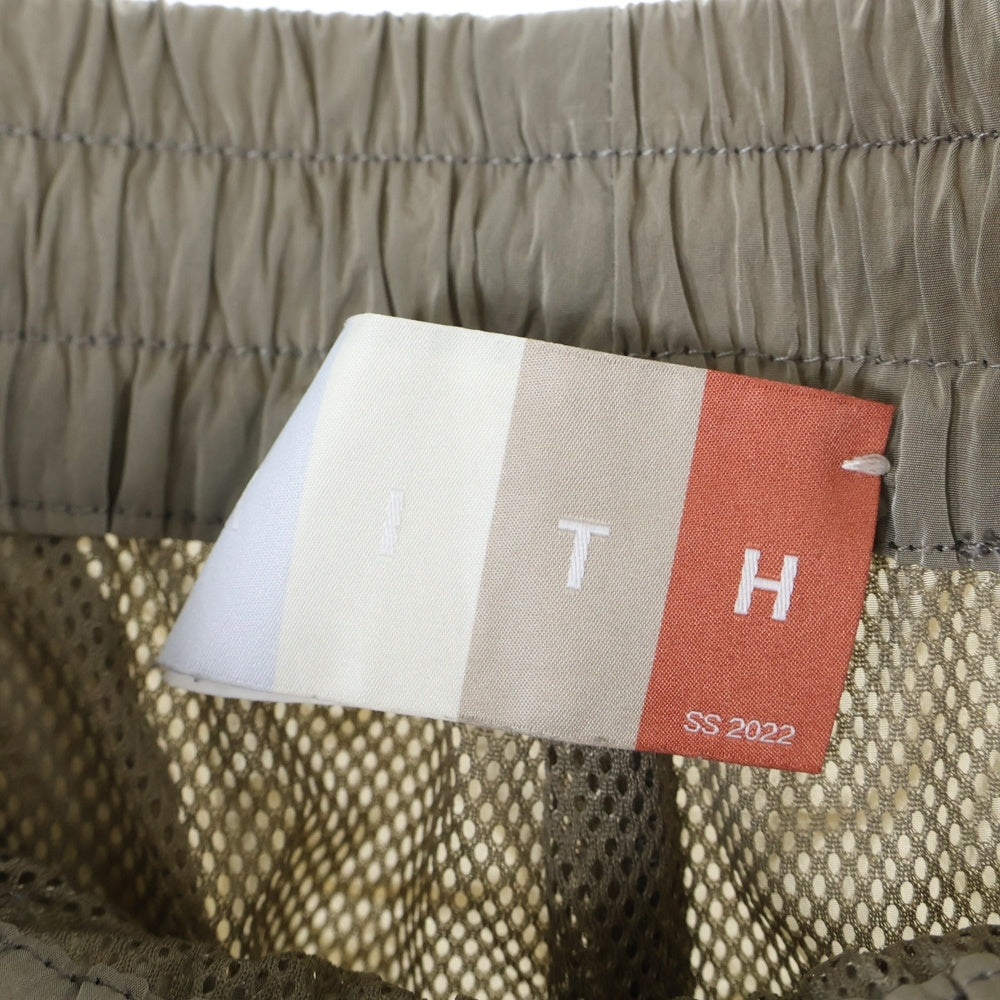 KITH(キス) 22SS Wrinkle Nylon Colden Pant リンクル ナイロン コールデンパンツ ベージュ KHM060126