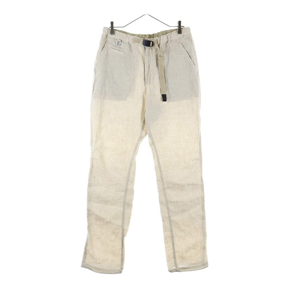 UNDERCOVER(アンダーカバー) 25SS ×nonnative ×GRAMICCI CLIMBER EASY PANTS LINEN ノンネイティブ グラミチ リネン クライマーイージーパンツ ベージュ NN-P4651