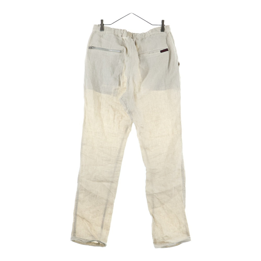 UNDERCOVER(アンダーカバー) 25SS ×nonnative ×GRAMICCI CLIMBER EASY PANTS LINEN ノンネイティブ グラミチ リネン クライマーイージーパンツ ベージュ NN-P4651