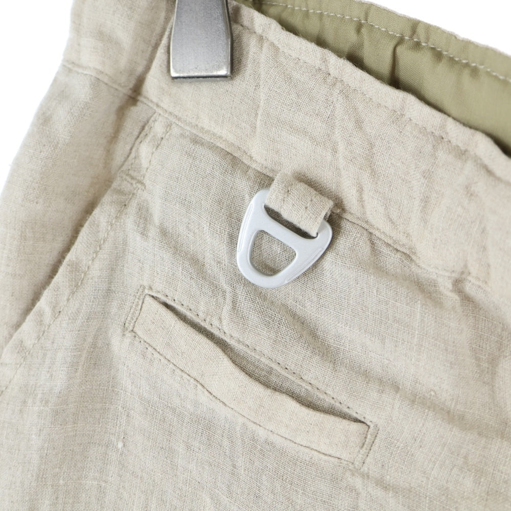 UNDERCOVER(アンダーカバー) 25SS ×nonnative ×GRAMICCI CLIMBER EASY PANTS LINEN ノンネイティブ グラミチ リネン クライマーイージーパンツ ベージュ NN-P4651