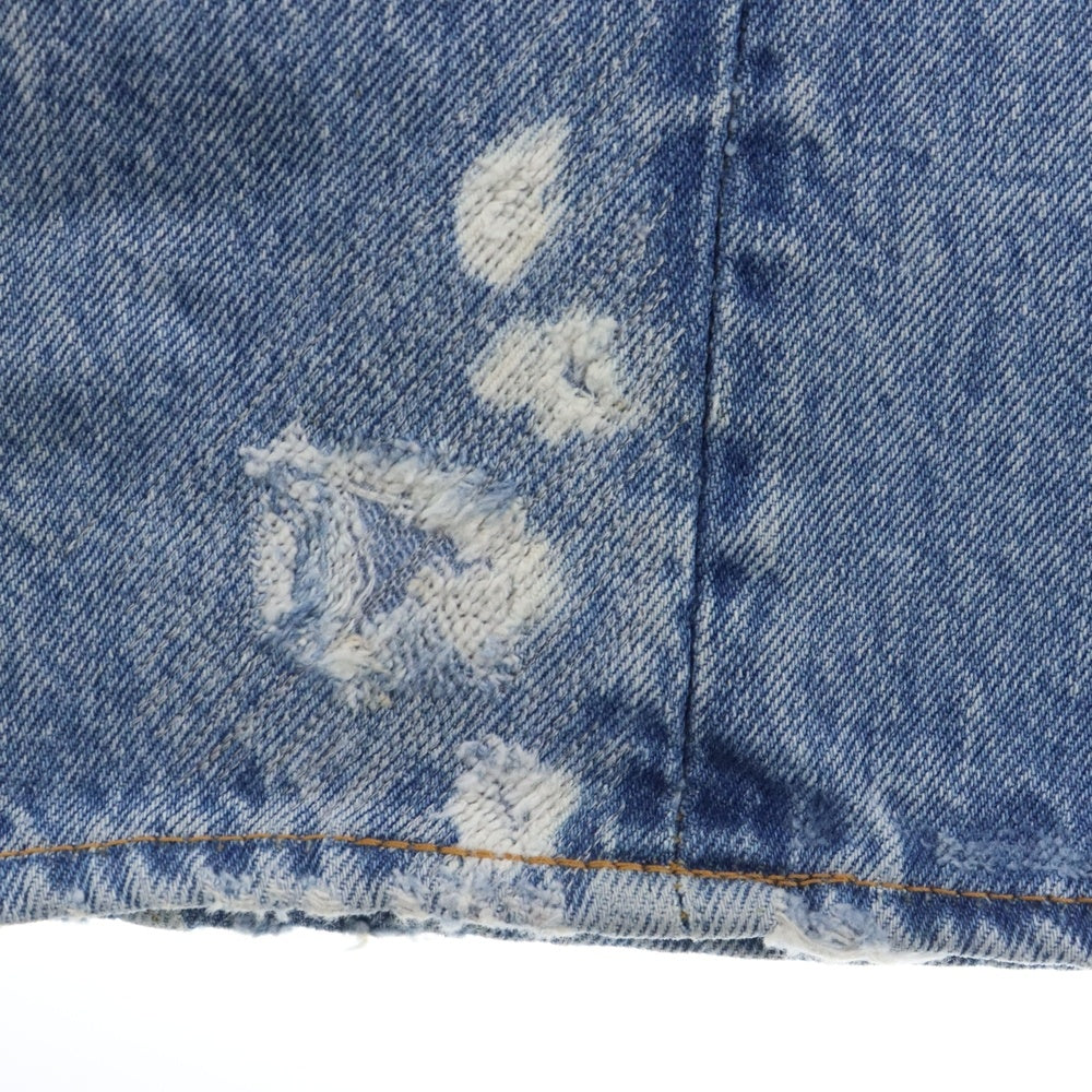 Levi's(リーバイス) 70S VINTAGE 501 ヴィンテージ 66後期 スモールe ボタン裏6 ボタンフライ デニムパンツ インディゴ