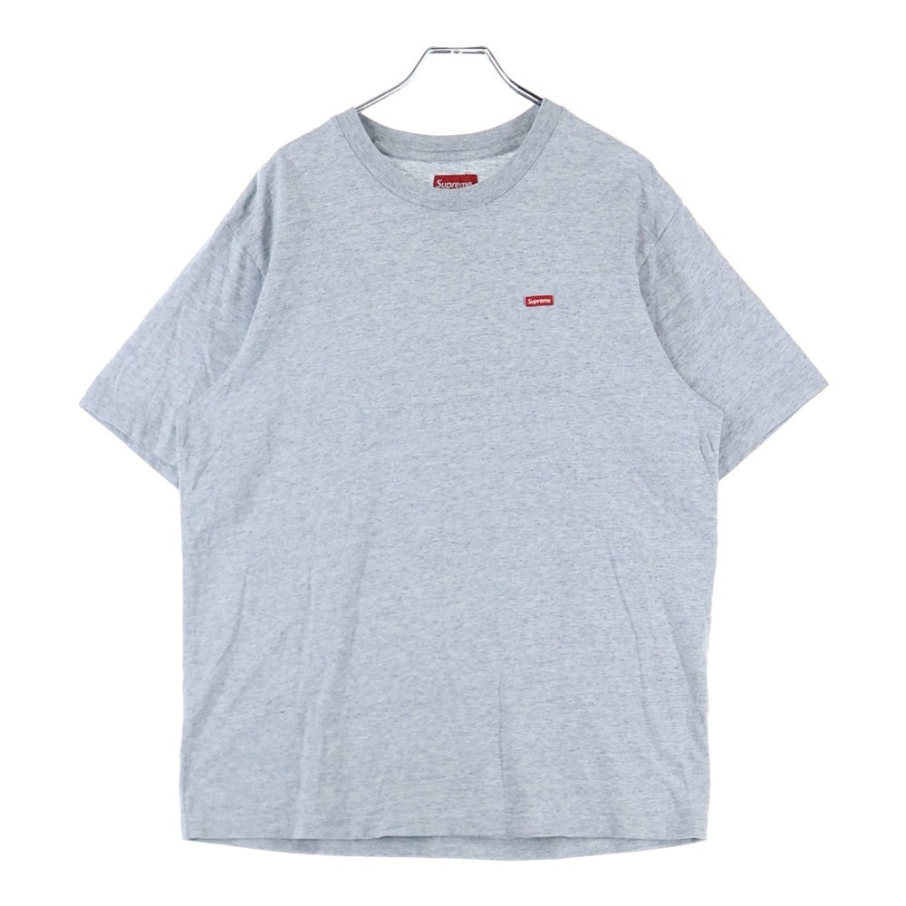 SUPREME(シュプリーム) Small Box Tee スモールボックスロゴ コットン クルーネック 半袖Tシャツ カットソー グレー