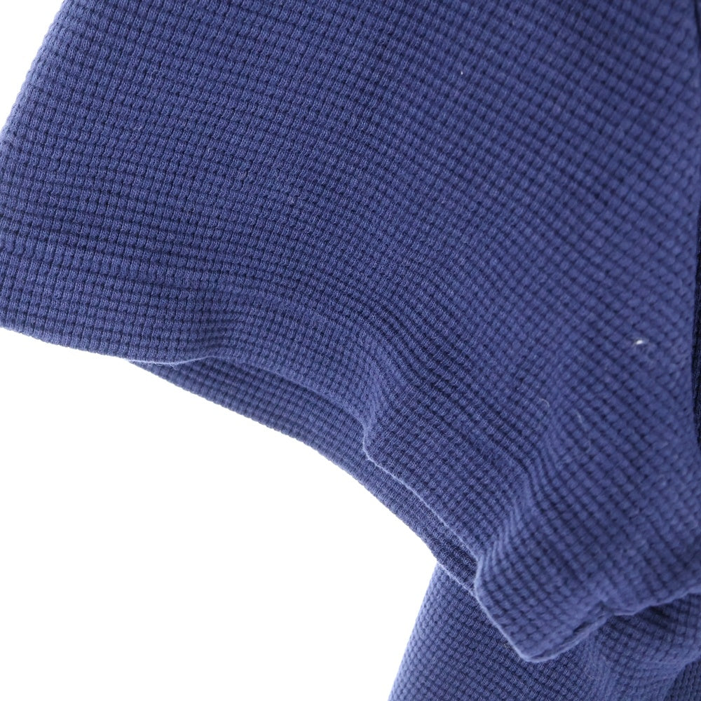 POLO RALPH LAUREN(ポロラルフローレン) ×PALACE Waffle Tee パレス スモールポニー刺繍 ワッフル クルーネック 半袖Tシャツ カットソー ネイビー