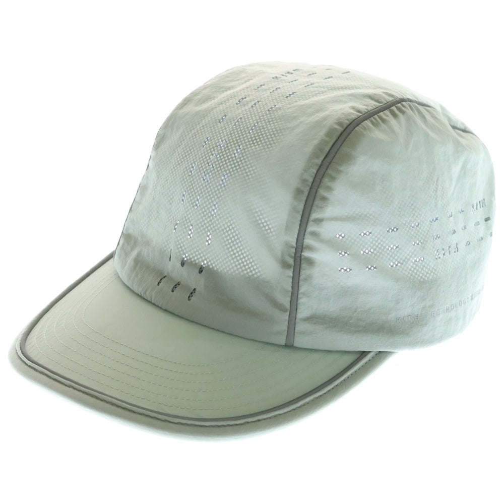 KITH(キス) Active Nylon Griffey Runner Cap アクティブナイロン ランナーキャップ グレー KHM050953