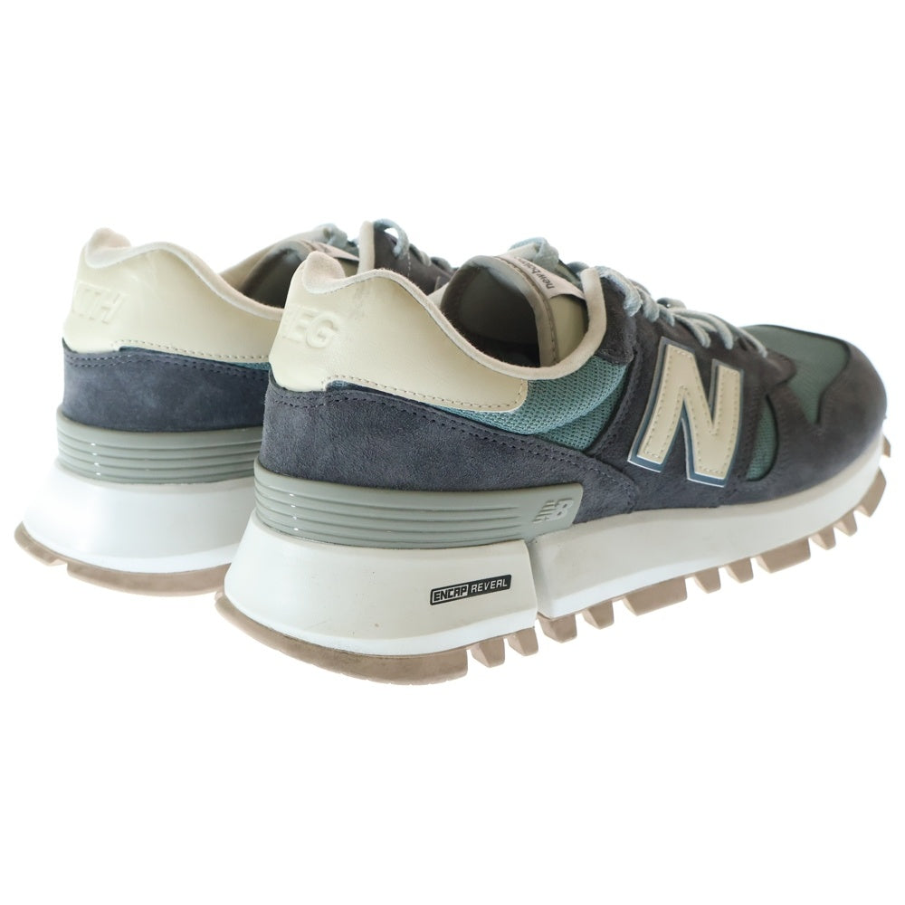 New Balance(ニューバランス) ×KITH MS1300KB STEEL BLUE キス スティールブルー スエード ローカットスニーカー グレー/ブルー US10.5/28.5cm