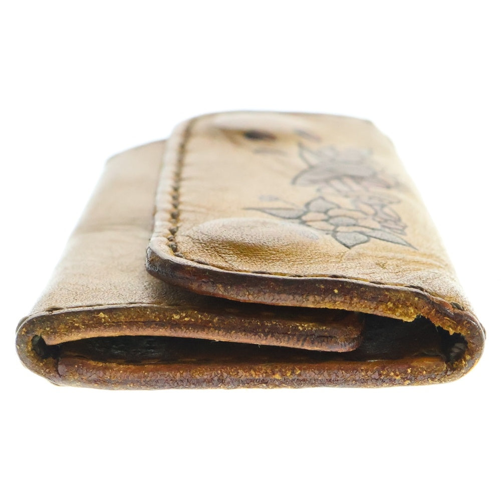 NO BRAND(ノーブランド) GDW STUDIO(ジェネラルデザインワークススタジオ) 鷹デザイン レザーキーケース ブラウン