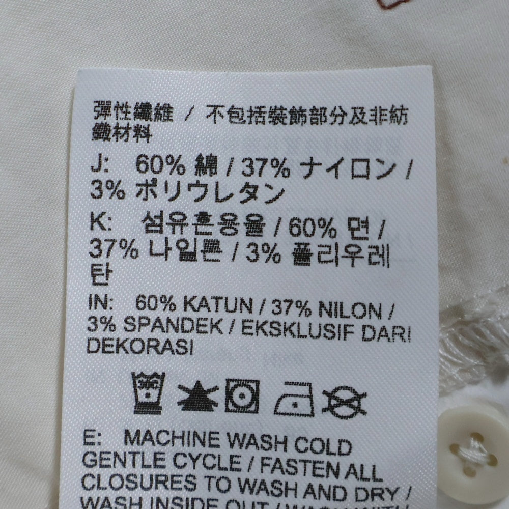 NIKE(ナイキ) AS W NSW WVN SS TOP PHANTOM ウィメンズ ウーブントップ 胸ロゴ 半袖開襟シャツ ホワイト レディース FJ7730-030